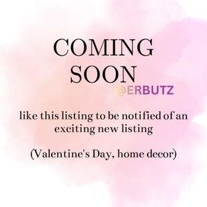 COMING SOON (Valentine's Day) - Like To Be Notified When New Piece Drops 👇